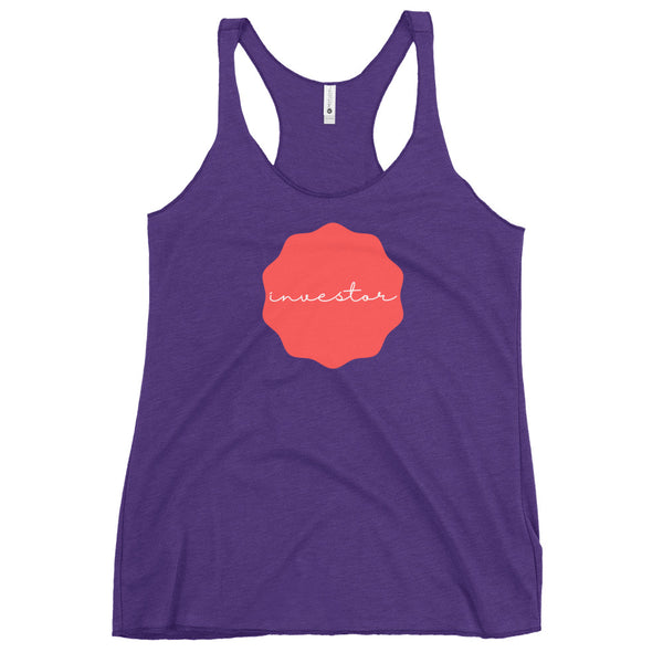 Investor Circle Badge - Women's Racerback Tank