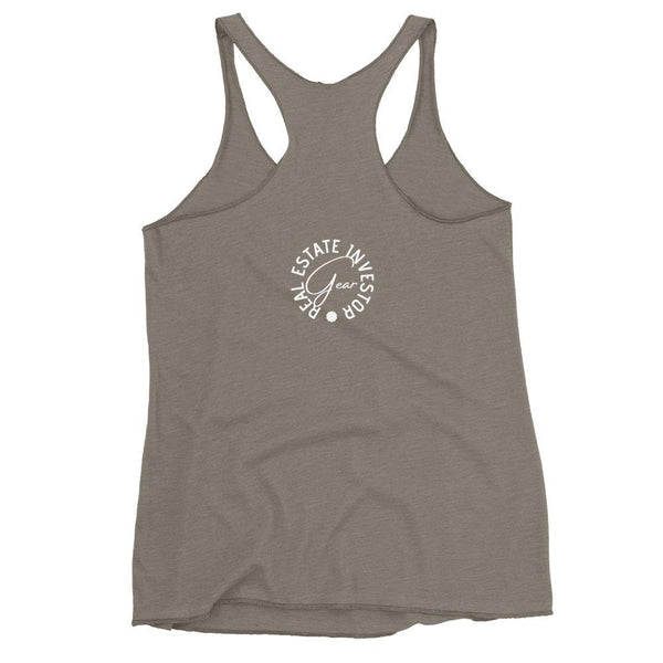 Heart Closing Day - Women's Racerback Tank - Real Estate Investor Gear