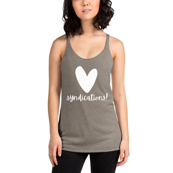 Heart Syndications - Women's Racerback Tank - Real Estate Investor Gear